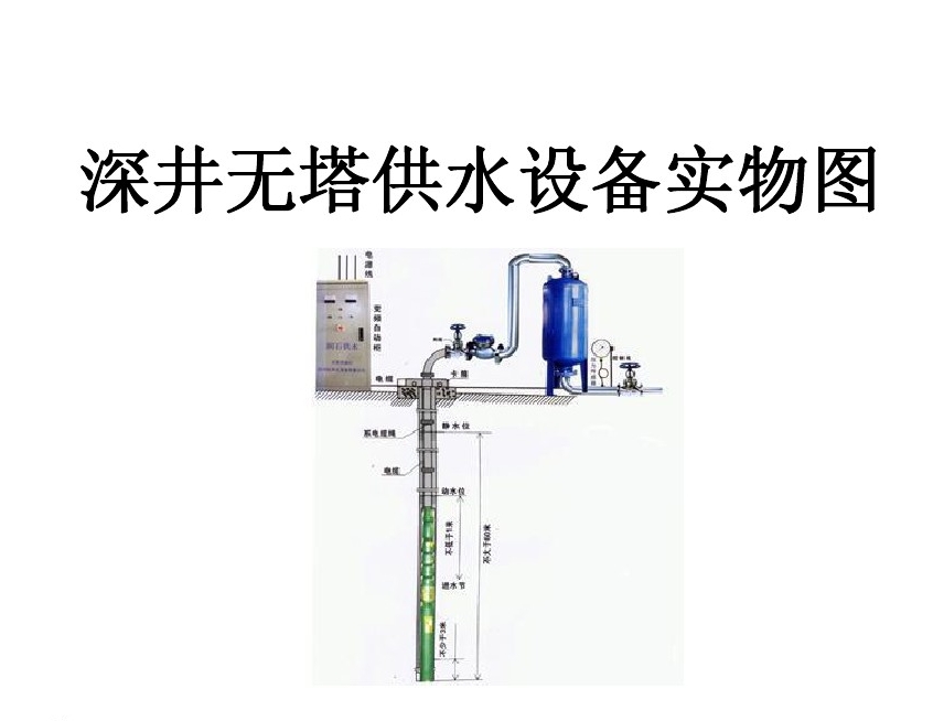 成都武侯区井泵无塔式供水设备